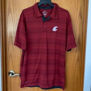 Men’s Dri-Fit “WSU” Golf Polo